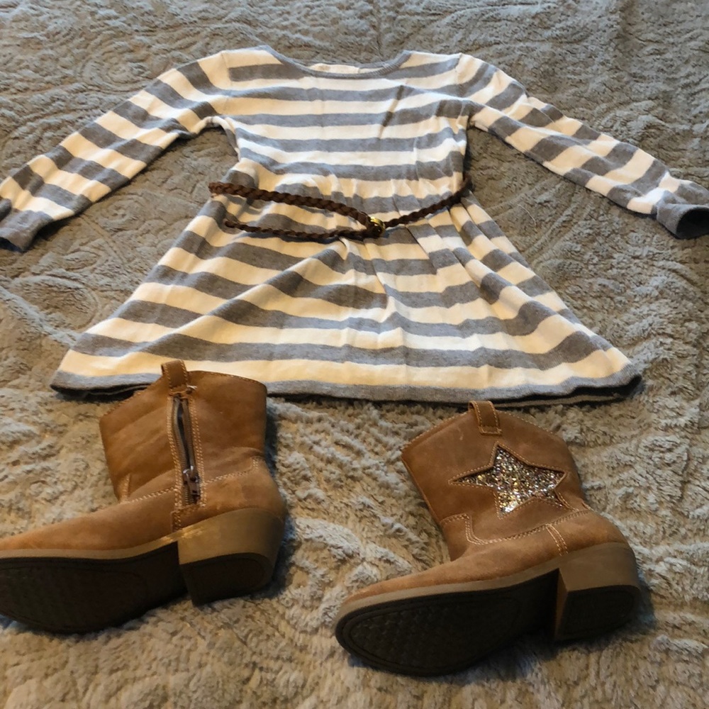 Dress and boots